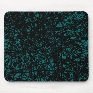 Tapis De Souris Lignes Abstraites - Vert mousse