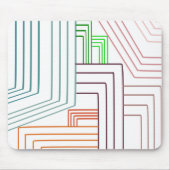 Tapis De Souris Lignes Art Déco (Devant)