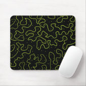 Tapis De Souris Lignes chaotiques (Avec souris)
