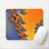 Tapis de souris Lignes Chaud Froid (Avec souris)