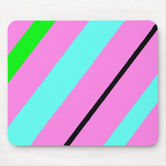 Tapis De Souris Lignes colorées (Devant)