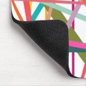 Tapis De Souris Lignes colorées (Coin)