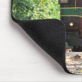 Tapis De Souris Lignes de chemin de fer de lecture locomotive (Coin)