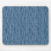 Tapis De Souris Lignes de circuit blanc (Devant)