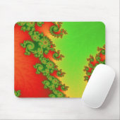 Tapis de souris Lignes de Noël (Avec souris)