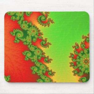 Tapis de souris Lignes de Noël