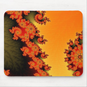 Tapis de souris Lignes flamboyantes