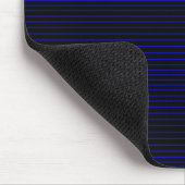 Tapis De Souris Lignes minimales bleues (Coin)