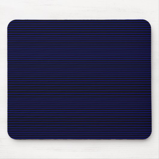 Tapis De Souris Lignes minimales bleues (Devant)