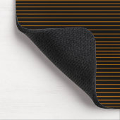 Tapis De Souris Lignes minimales orange (Coin)
