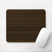 Tapis De Souris Lignes minimales orange (Avec souris)