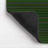Tapis De Souris Lignes minimales vertes (Coin)