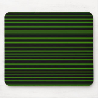Tapis De Souris Lignes minimales vertes