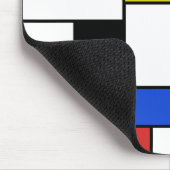 Tapis de souris Lignes Mondrian (Coin)