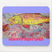 Tapis De Souris lignes toujours serrées (Devant)