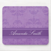 Tapis De Souris Lilac Damask (Devant)