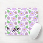 Tapis De Souris Lilac Fleurs Pad Souris (Avec souris)