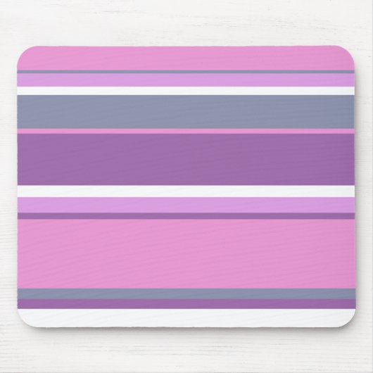Tapis De Souris Lilac rayures (Devant)