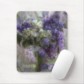 Tapis De Souris Lilas Mousepad de Pâques (Avec souris)