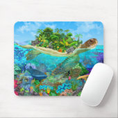 Tapis De Souris L'île de Honu (Avec souris)