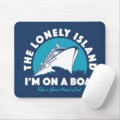 Tapis De Souris L'île isolée - jetez un coup d'oeil (Avec souris)