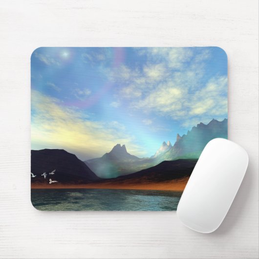 TAPIS DE SOURIS L'ÎLE MOUSEPAD (Avec souris)