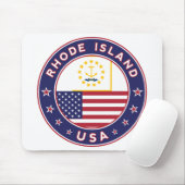 Tapis De Souris L'île Rhode (Avec souris)