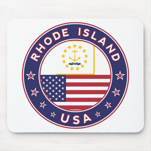 Tapis De Souris L'île Rhode (Devant)