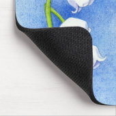 Tapis De Souris Lily de la vallée de Mousepad (Coin)