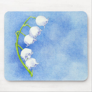 Tapis De Souris Lily de la vallée de Mousepad