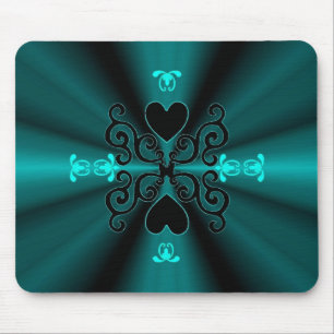 Tapis De Souris Lily et le coeur - verrue