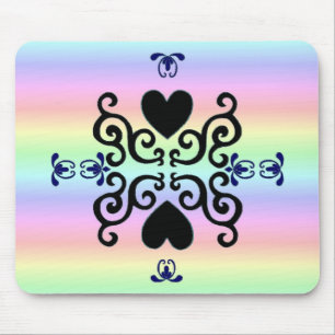 Tapis De Souris Lily et le coeur - verrue