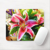 Tapis De Souris lily mousaepad (Avec souris)