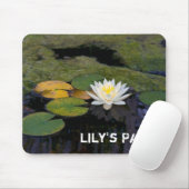 Tapis De Souris Lily Pad dans l'étang (Avec souris)
