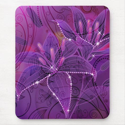 Tapis De Souris Lily Purple Dreams (Devant)