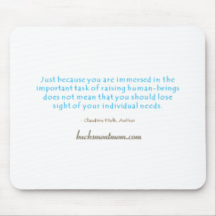 Tapis De Souris L'incantation Mousepad de la maman