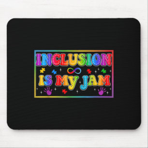 Tapis De Souris L'inclusion est ma passion autisme professeur accé