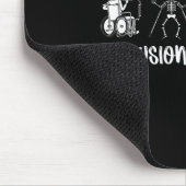 Tapis De Souris L'inclusion n'est pas effrayant enseignant Squelet (Coin)