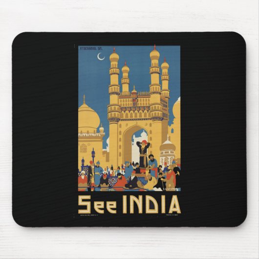 Tapis De Souris L'Inde (Devant)