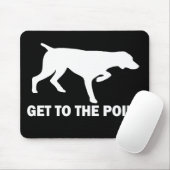 Tapis De Souris L'indicateur aux cheveux courts allemand (Avec souris)