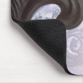 Tapis De Souris l'indigo/s'est levé mousepad de "iron fleur de (Coin)