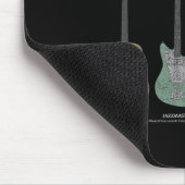 Tapis De Souris Lineup de guitare vintage (Coin)