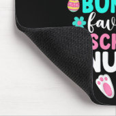 Tapis De Souris L'infirmière de l'école préférée de chaque lapin D (Coin)