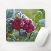 Tapis De Souris Lingonberries congelées (Avec souris)