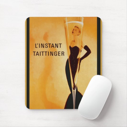 Tapis De Souris L'Instant Taittinger Mousepad (Avec souris)