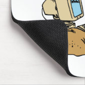 Tapis De Souris L'Internet est étranger à ce Martien (Coin)