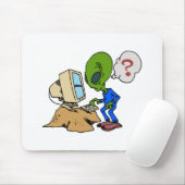 Tapis De Souris L'Internet est étranger à ce Martien (Avec souris)