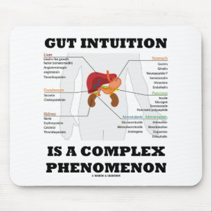 Tapis De Souris L'Intuition Intuitive Est Un Phénomène Complexe (E