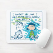 Tapis De Souris Linus & Lucy "Je ne hurlais pas..." (Avec souris)