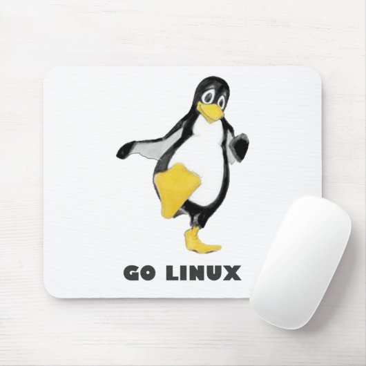 Tapis De Souris Linux (Avec souris)